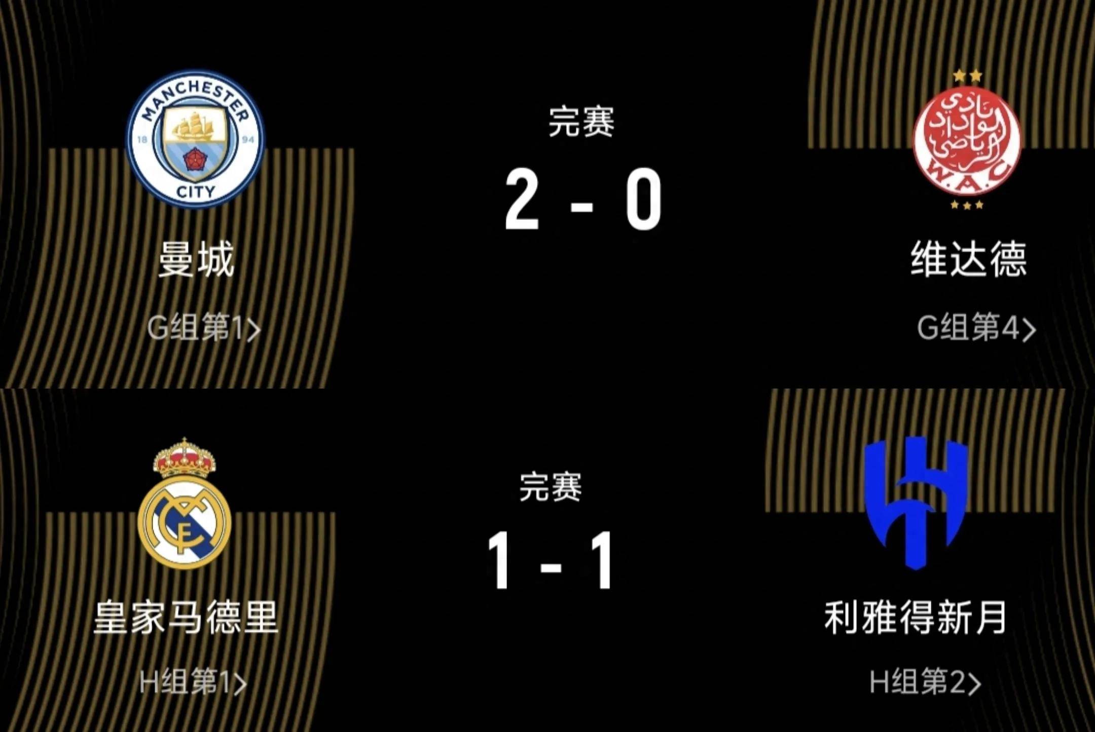 曼城零封对手，稳固半决赛席位！