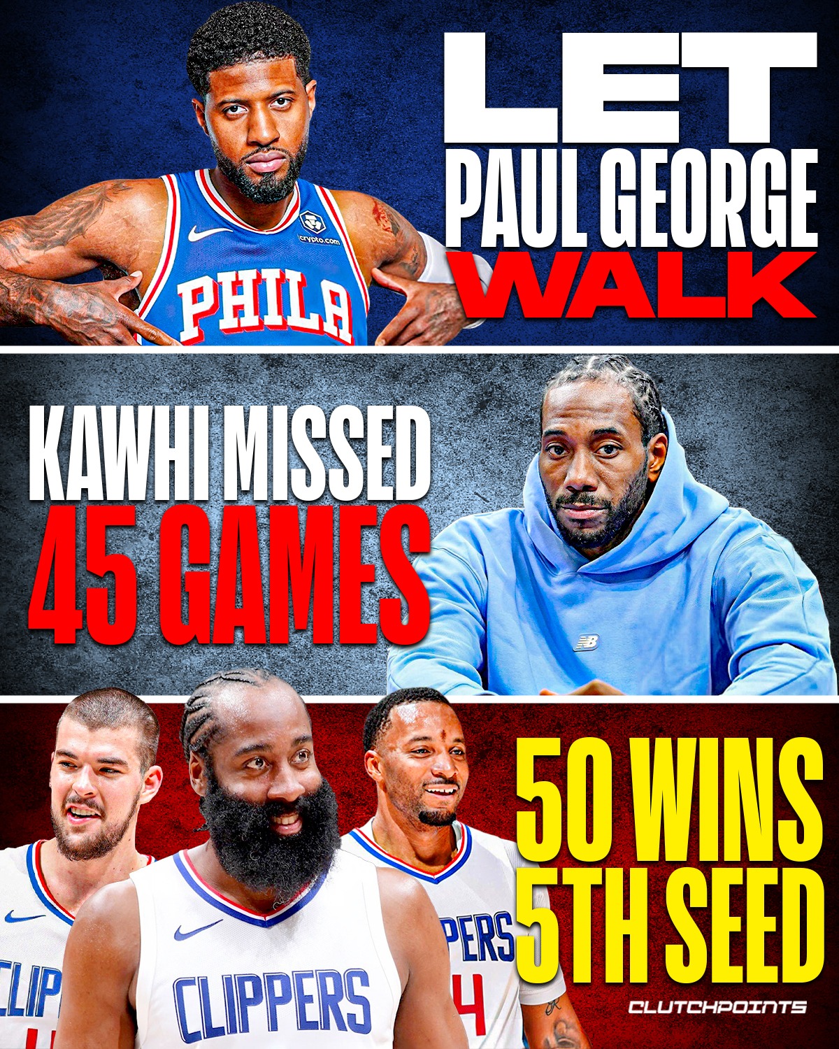 开云官网-快船大胜篮网，乔治关键时刻发挥！